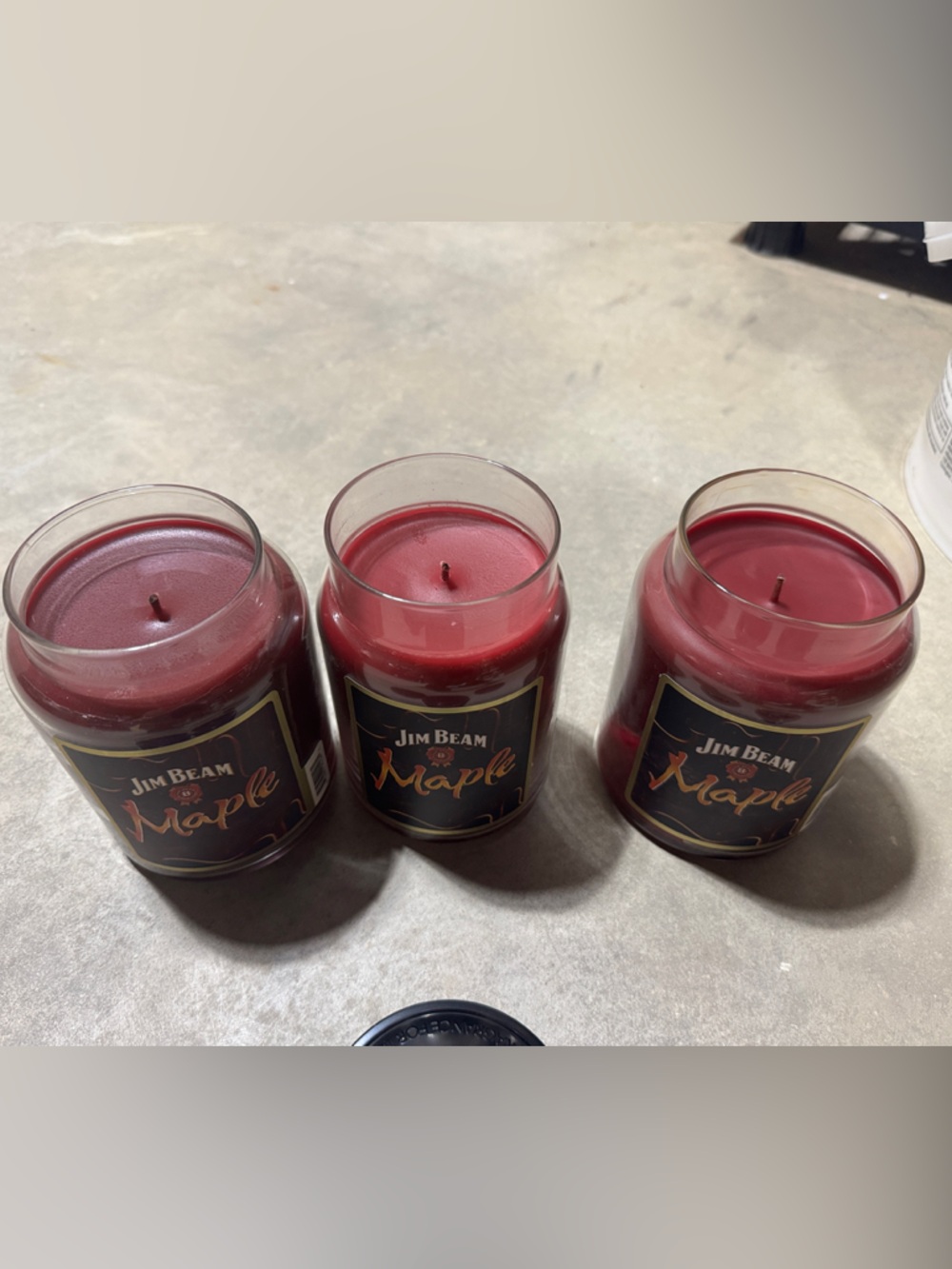 Jim Beam Maple Candles- 3 - Picture 2 of 2